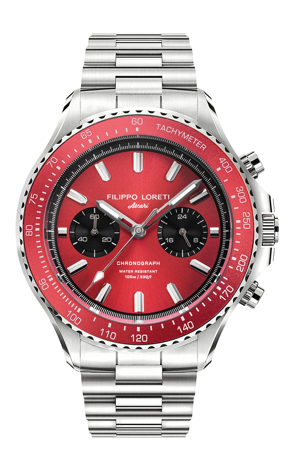 Filippo Loreti Ascari Red Racing 42 mm
