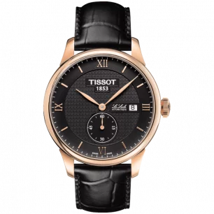 Tissot Le Locle Automatic Leather Strap Watch for Men Mens Accessories Watches 