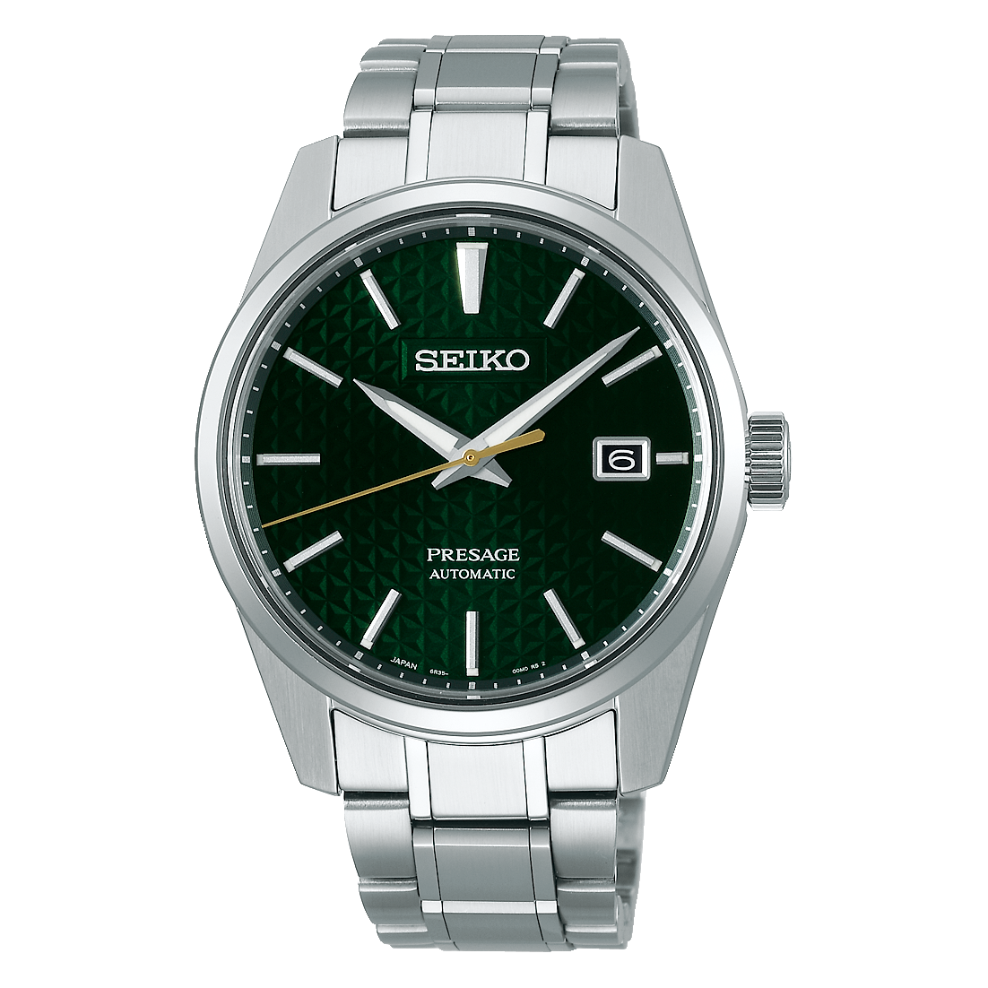 Seiko Presage Premium Automatic 39 mm Green & Steel Bracelet SPB169J1