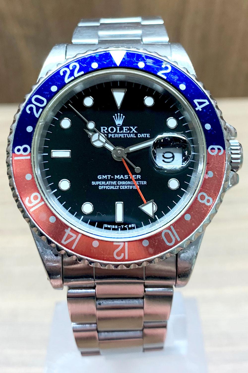 BEGAGNAD Rolex GMT-Master Pepsi Stål 16700