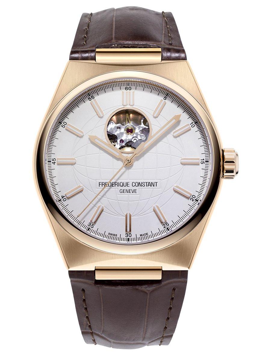 Frederique Constant - Highlife Heart Beat 41mm Rose Gold & Leather Strap FC-310V4NH4