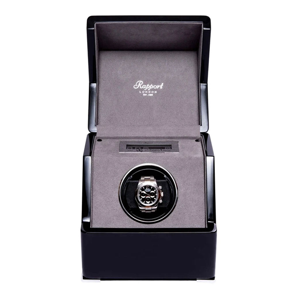 Rapport London - Perpetua III Single Watch Winder Black W571