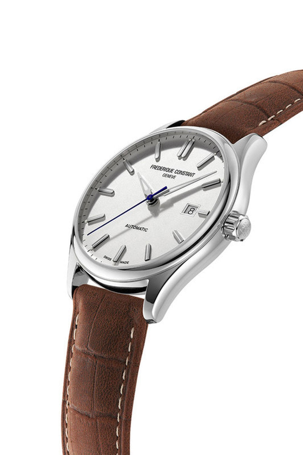 Frederique Constant - Classics Index Automatic 40mm White Dial & Leather Strap FC-303NS5B6