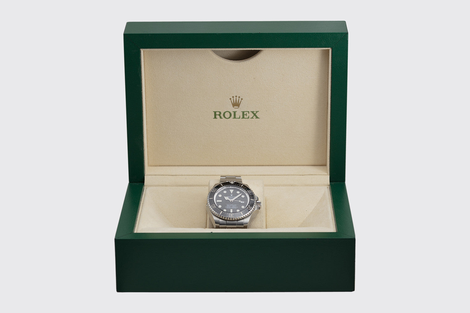 BEGAGNAD Rolex Sea-Dweller Deepsea 44mm Svart & Stål 116660