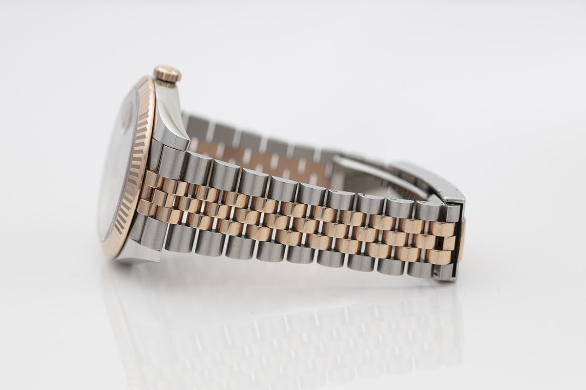 SOLD - PRE-OWNED Rolex Datejust 41mm Brown, Rose Gold & Steel 126331