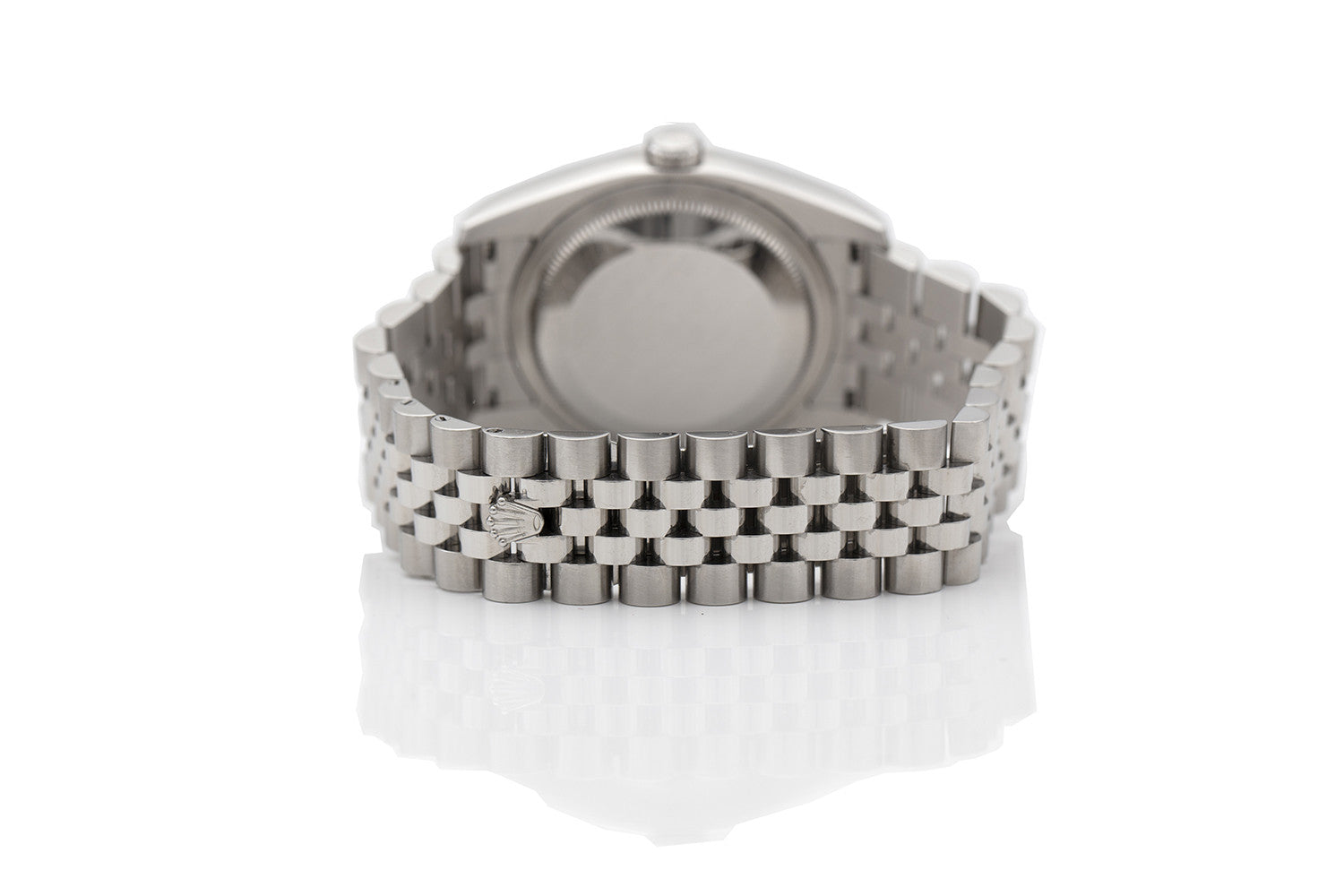 BEGAGNAD Rolex Datejust 36mm Silver & Diamanter Stål Vitguld 116234