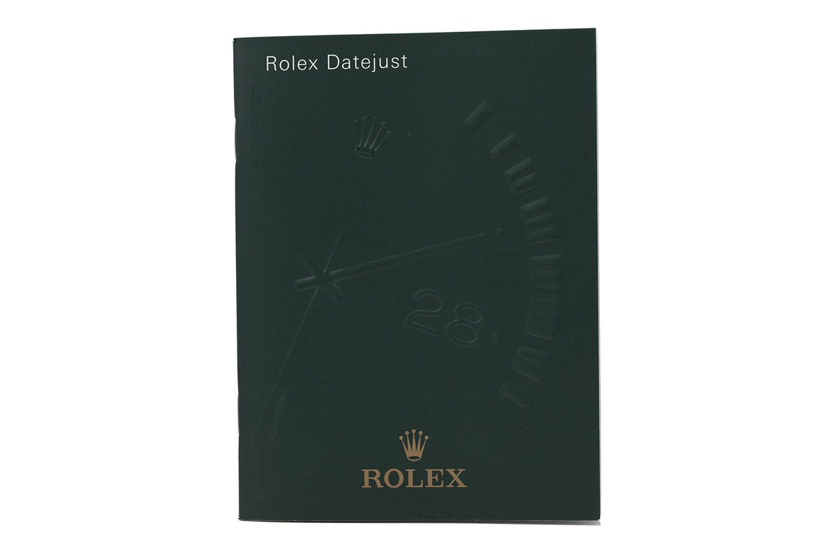 BEGAGNAD Rolex Datejust 36mm Silver & Diamanter Stål Vitguld 116234