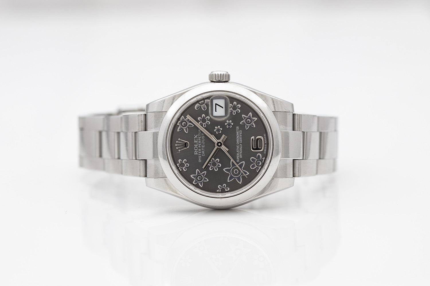 SOLD - PRE-OWNED Rolex Lady Datejust 31mm Silver & Steel 178240