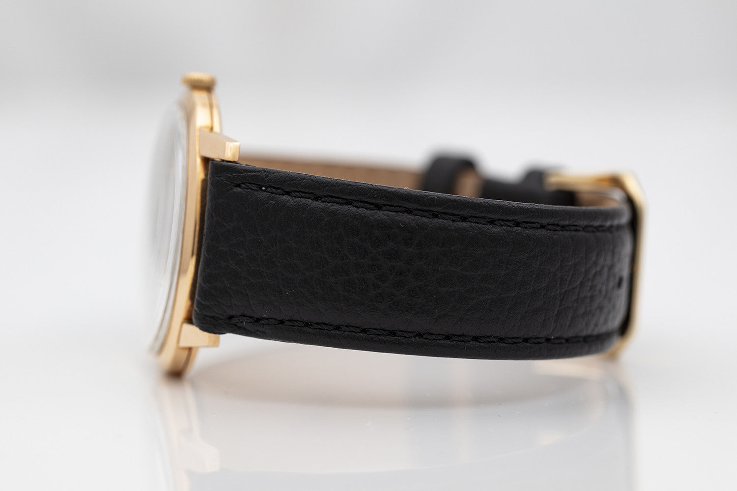 PRE-OWNED Patek Philippe Calatrava 32mm Gold & Leather Strap 69947 2593