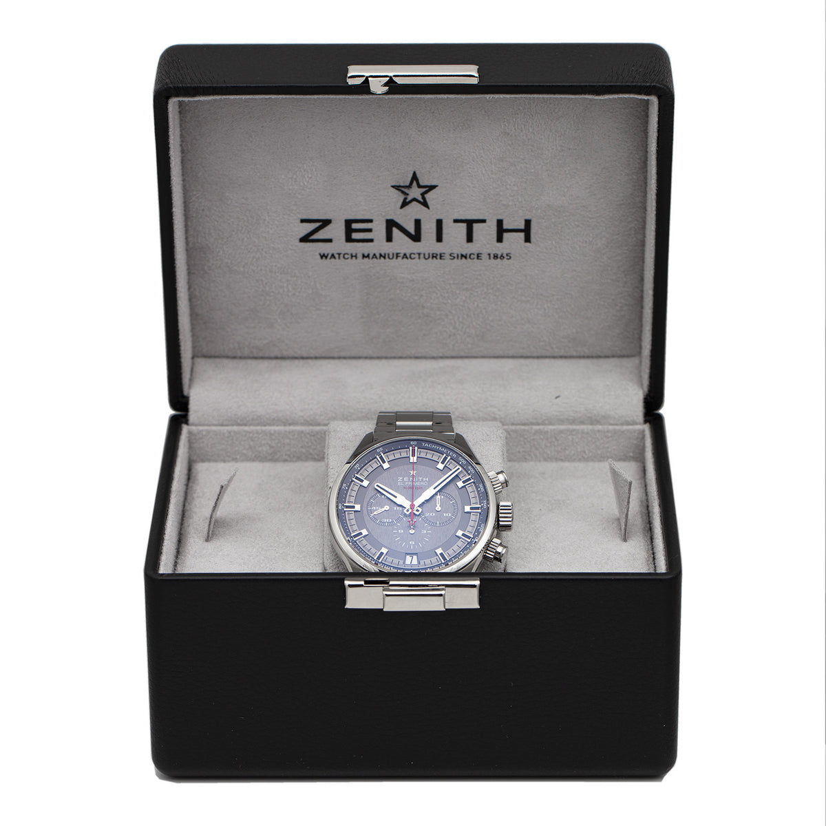 SOLD-PRE-OWNED Zenith El Primero Sport Chronograph Grey Dial & Stainless Steel 03.2280.400/91.M2280