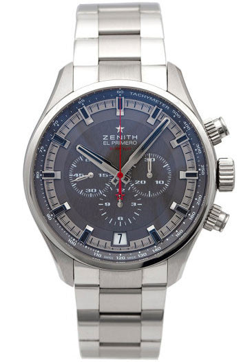SOLD-PRE-OWNED Zenith El Primero Sport Chronograph Grey Dial & Stainless Steel 03.2280.400/91.M2280