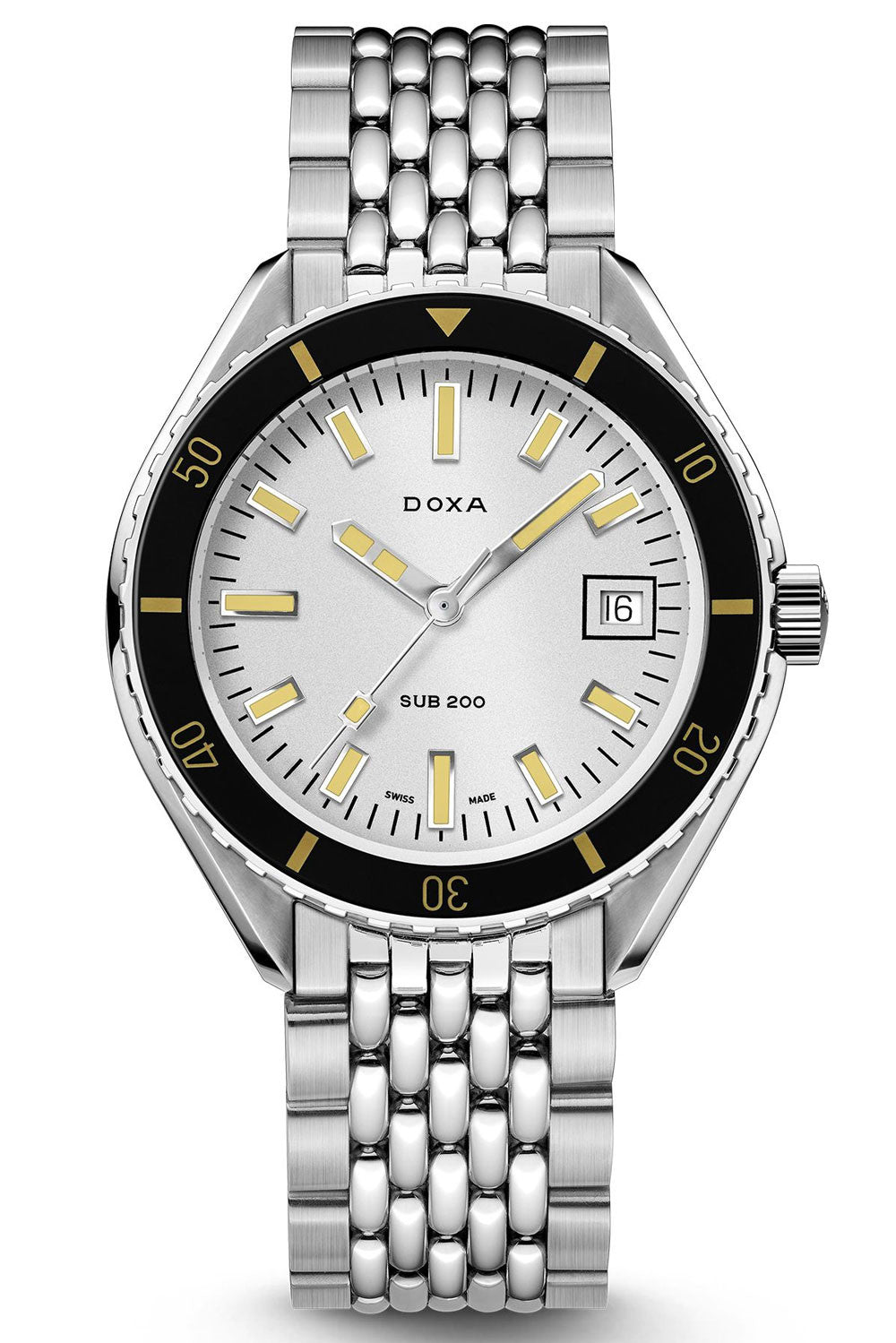 DOXA - Sub 200 Searambler Silver & Steel Bracelet 799.10.021.10