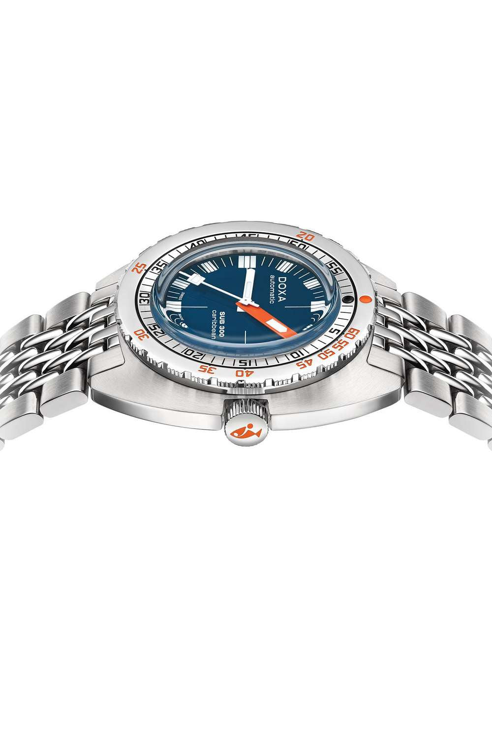 DOXA - Sub 300 Caribbean Navy & Stållänk 821.10.201.10