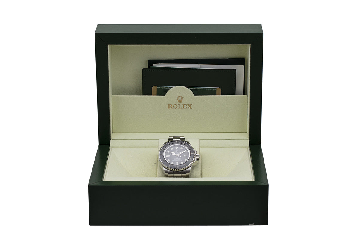 SÅLD - BEGAGNAD Rolex Sea-Dweller Deep Sea 44mm automatisk svart & stål 116660