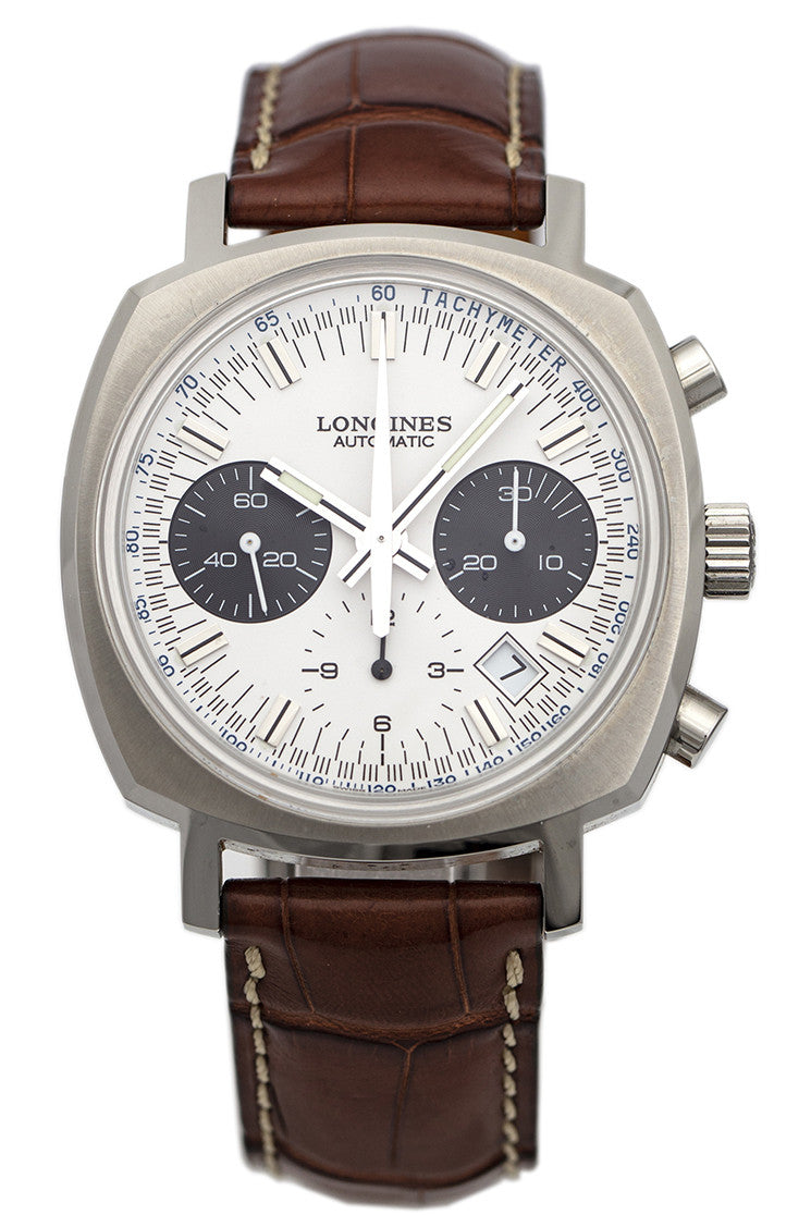 SÅLD - BEGAGNAD Longines Heritage 1973 Chronograph L27914720