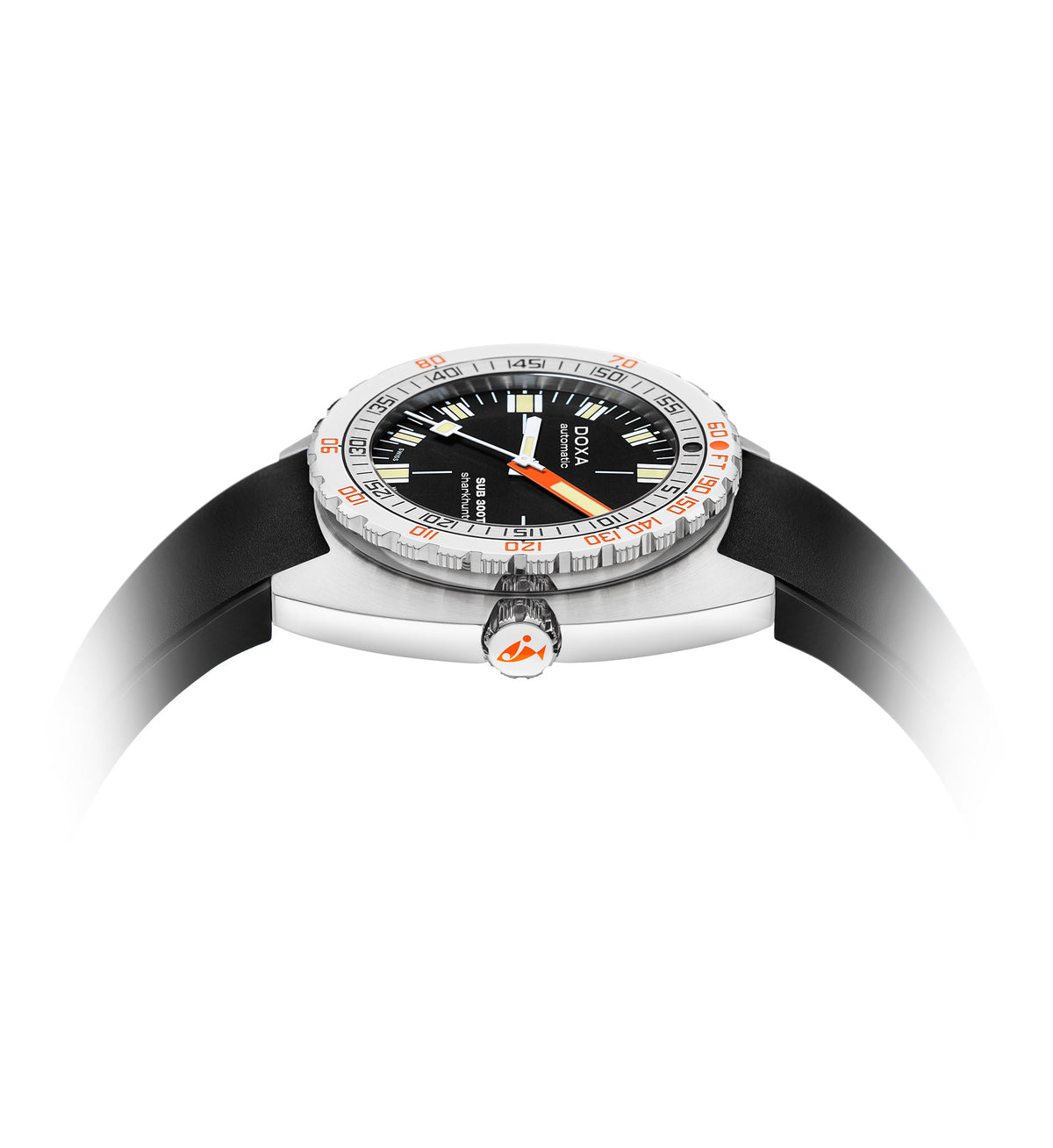 DOXA - SUB 300T Sharkhunter Black & Rubber Strap 840.10.101.20
