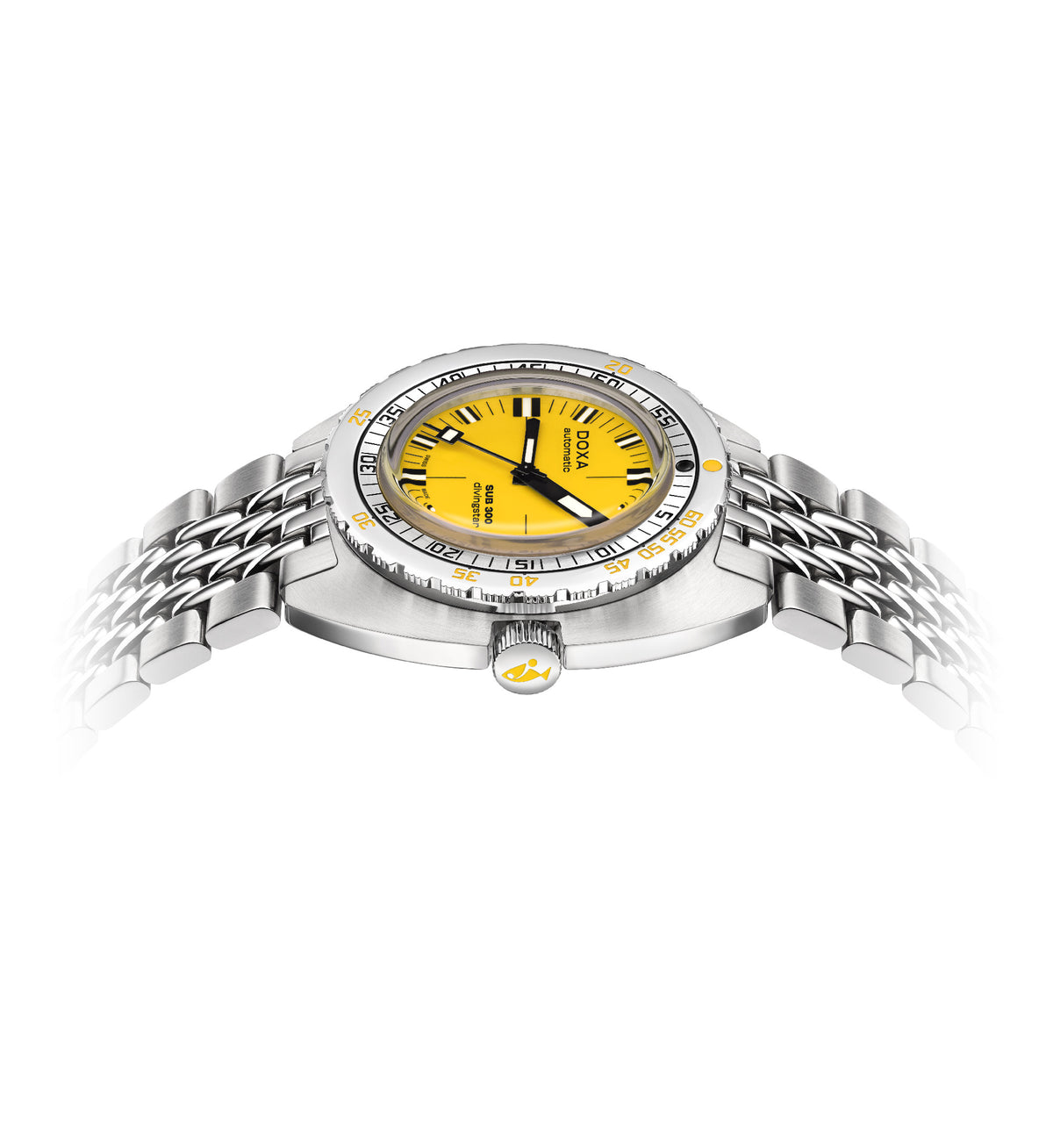 DOXA - Sub 300 Divingstar Yellow & Steel Bracelet 821.10.361.10