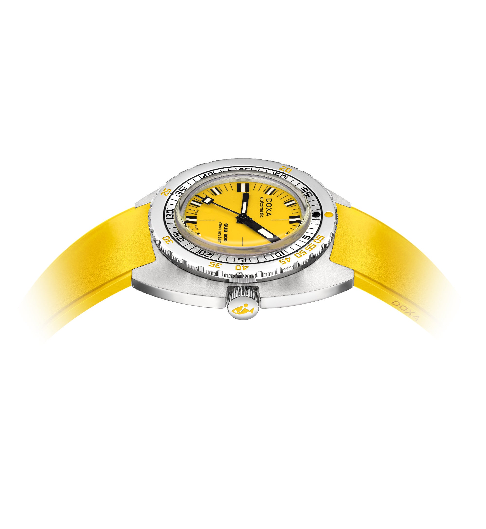 DOXA - Sub 300 Divingstar Yellow & Rubber Strap 821.10.361.31