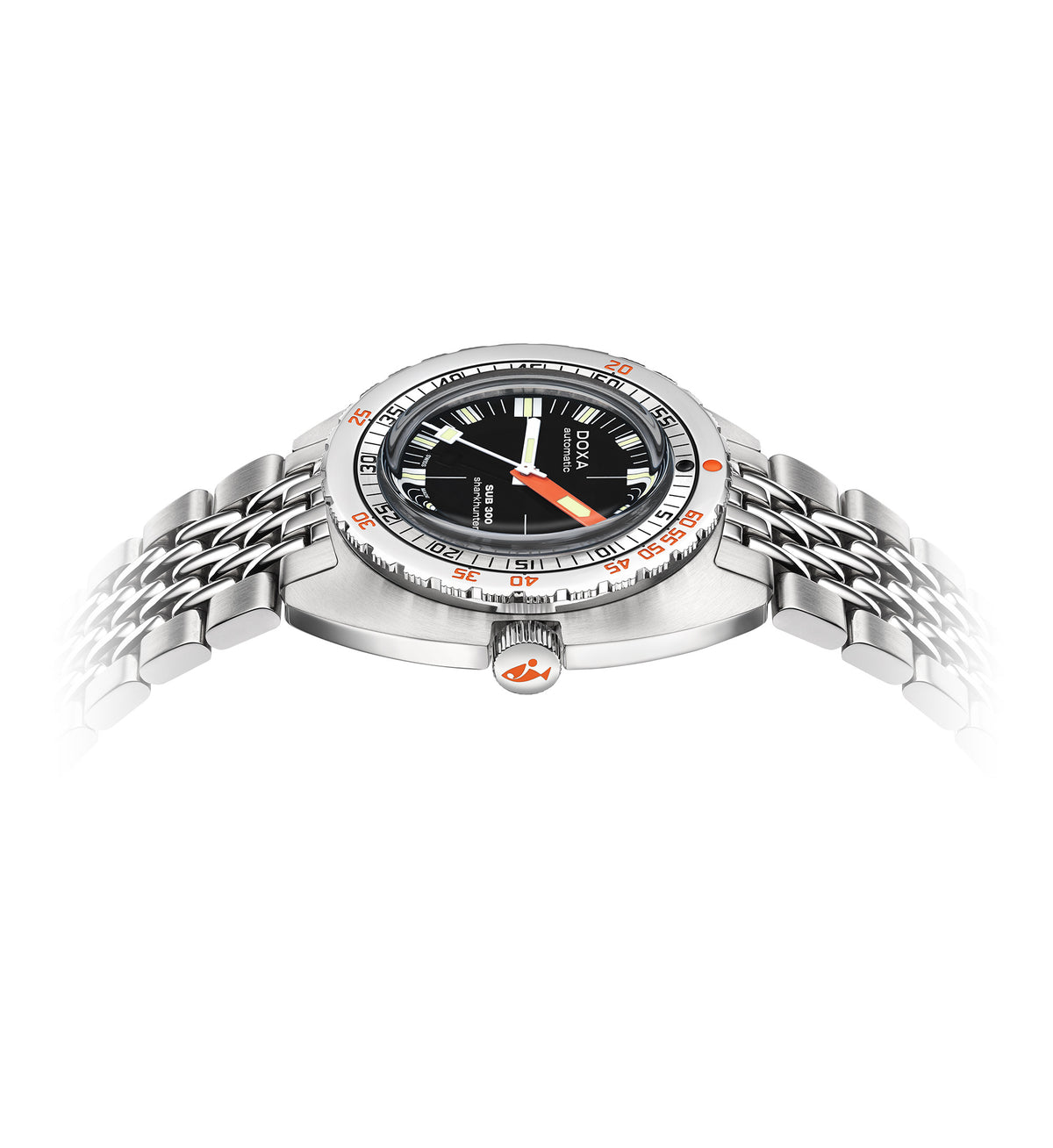 DOXA - Sub 300 Sharkhunter Black & Steel Bracelet 821.10.101.10