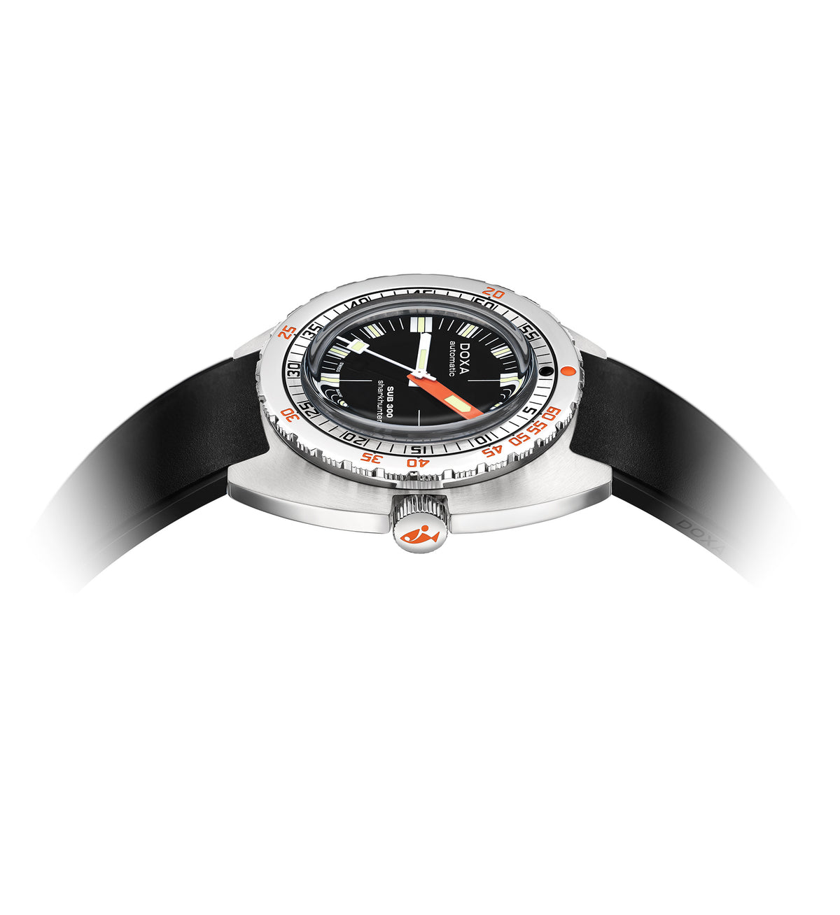 DOXA - Sub 300 Sharkhunter Black & Rubber Strap 821.10.101.20