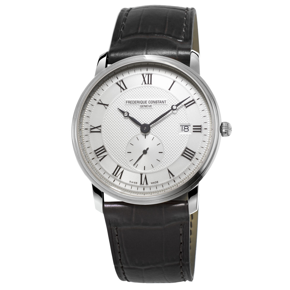 Frederique Constant Classics Slimline Small Second 37mm Stål FC-245M5S6