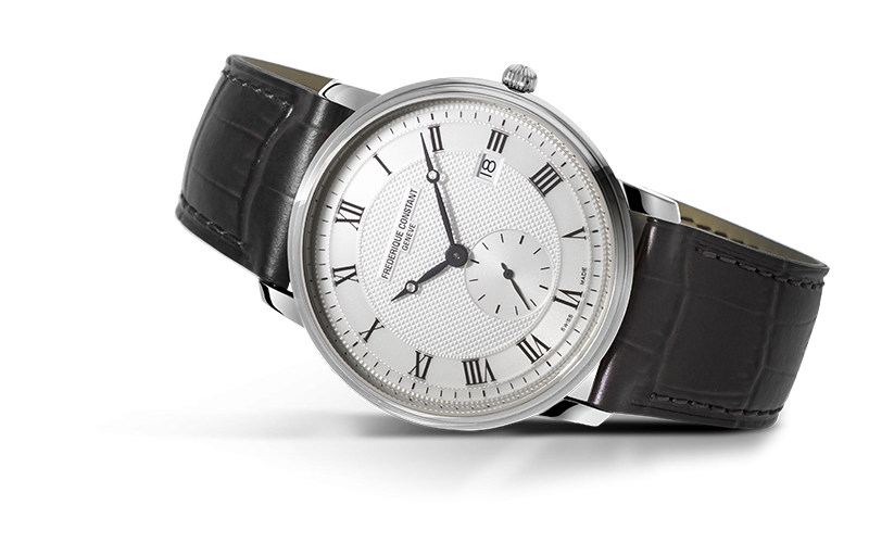 Frederique Constant Classics Slimline Small Second 37mm Stål FC-245M5S6