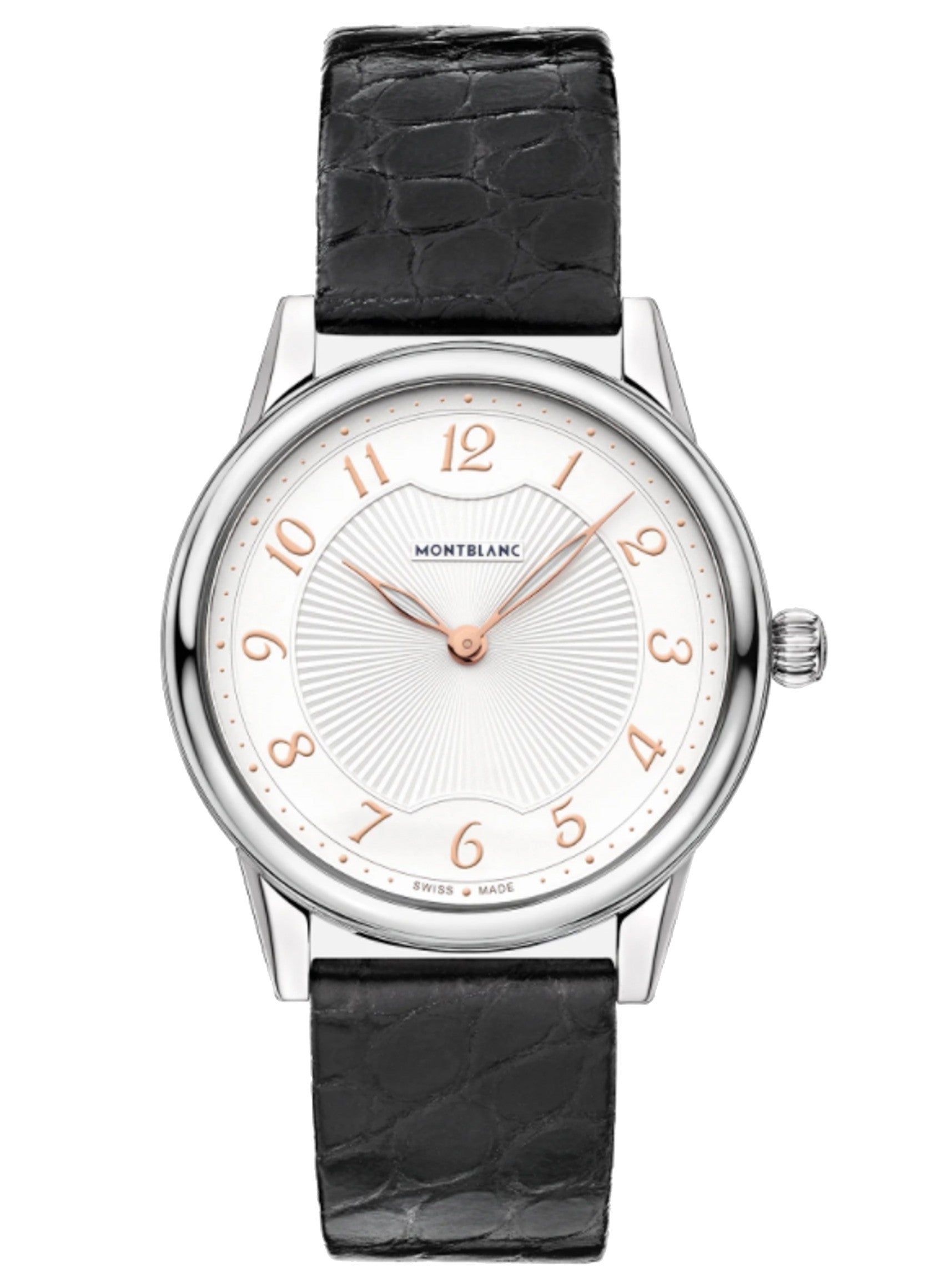 Montblanc - Boheme Quartz 34mm White Dial & Leather Strap 123867