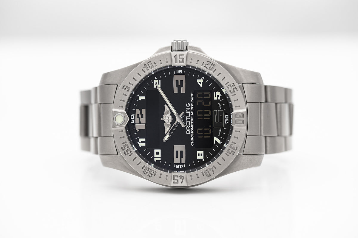 SÅLD - BEGAGNAD Breitling Aerospace EVO Titan Ref E79363
