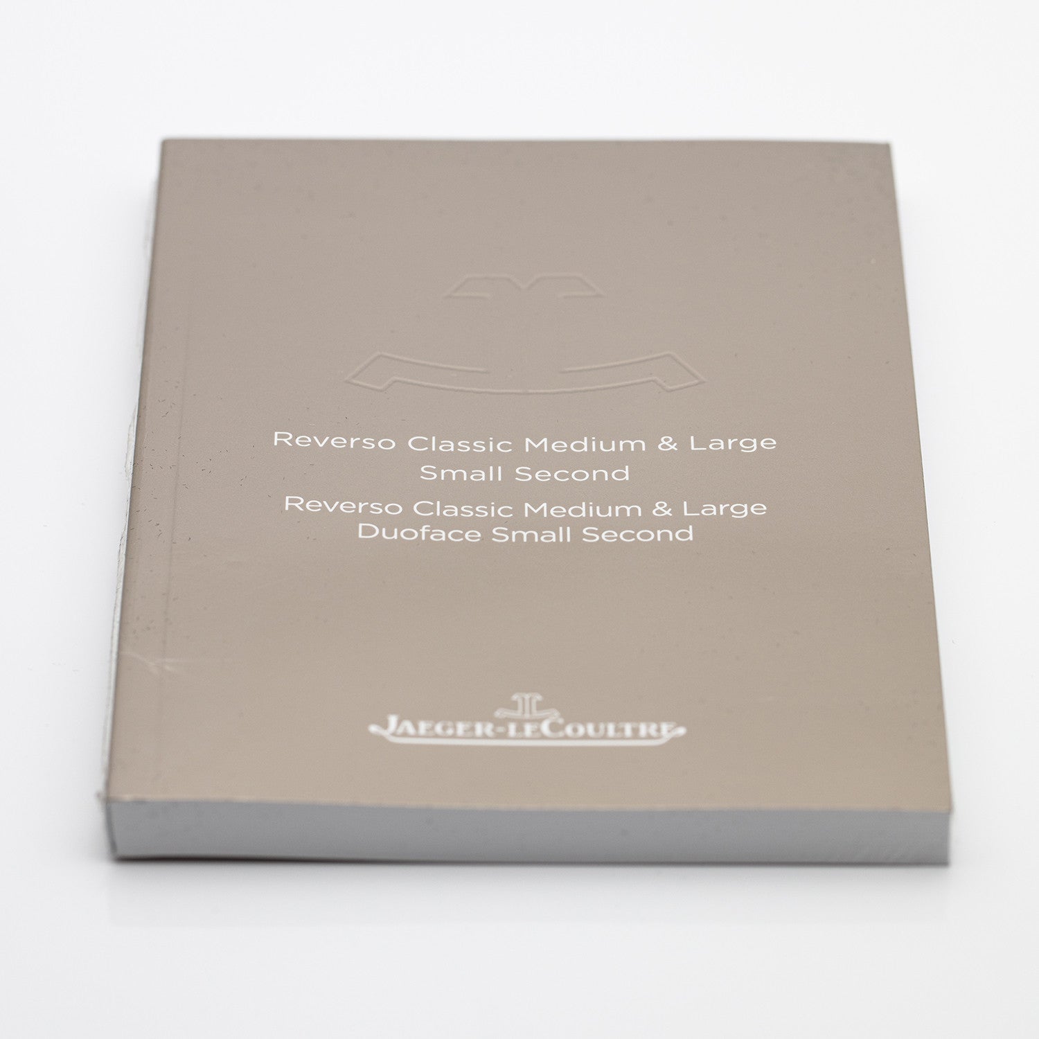 SÅLD – BEGAGNAD Jaeger-LeCoultre Reverso vit & läderarmband Q2438522