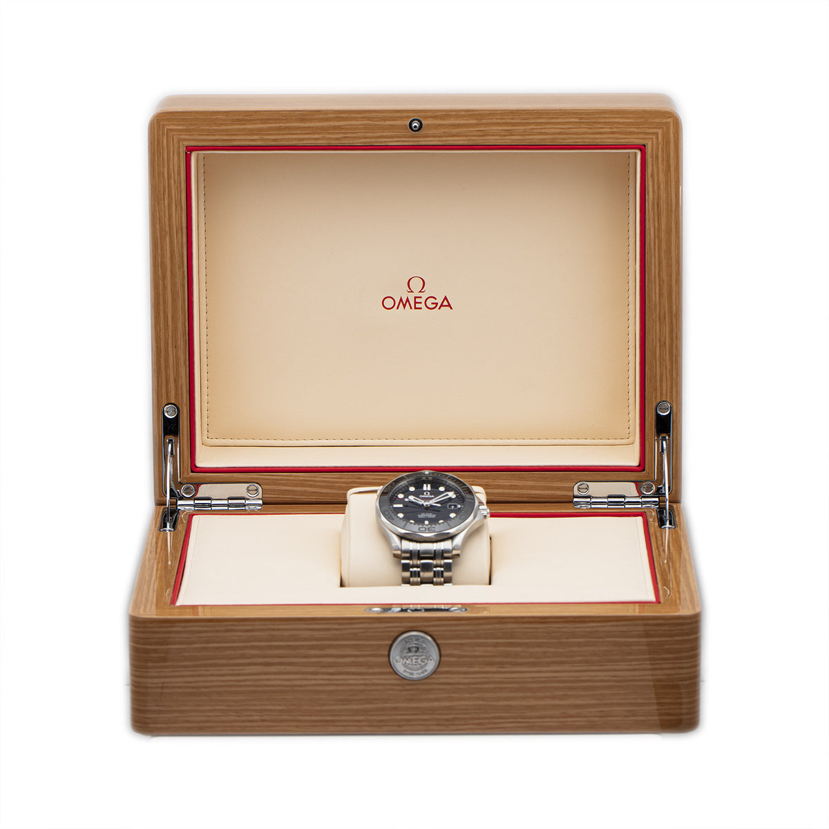 SOLD - PRE-OWNED Omega Seamaster Diver Automatic 41mm Black & Steel 212.30.41.20.01.003