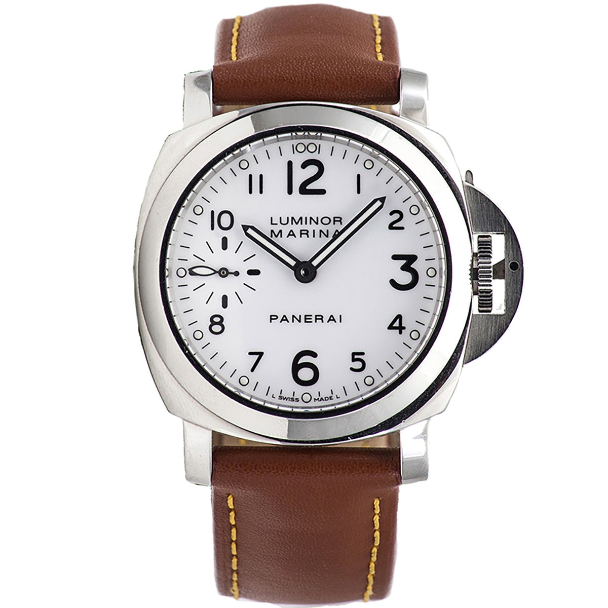 SOLD - PRE-OWNED Panerai Luminor 44mm Manual Steel 2011 PAM00113
