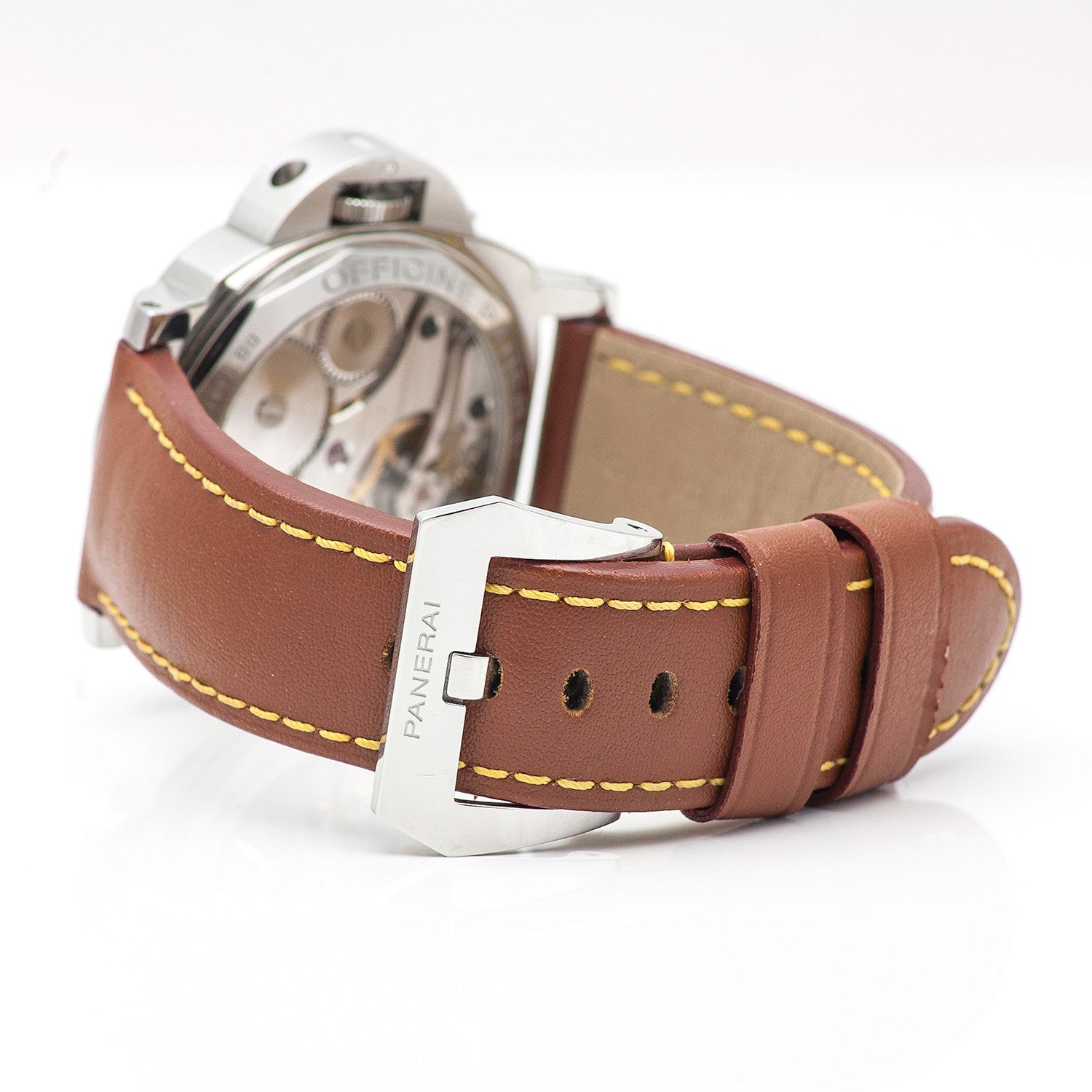 SOLD - PRE-OWNED Panerai Luminor 44mm Manual Steel 2011 PAM00113