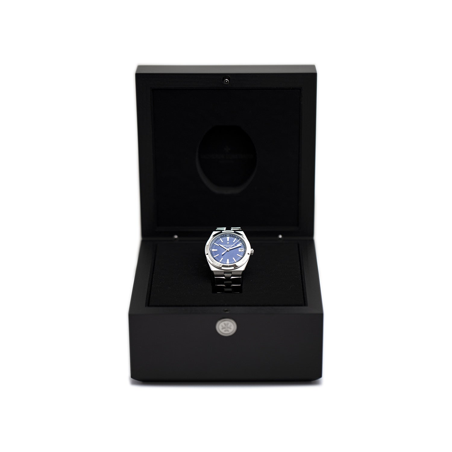 BEGAGNAD Vacheron Constantin Overseas 41 mm Stål & Blå 2022 Ref: 4500V/110A-B128