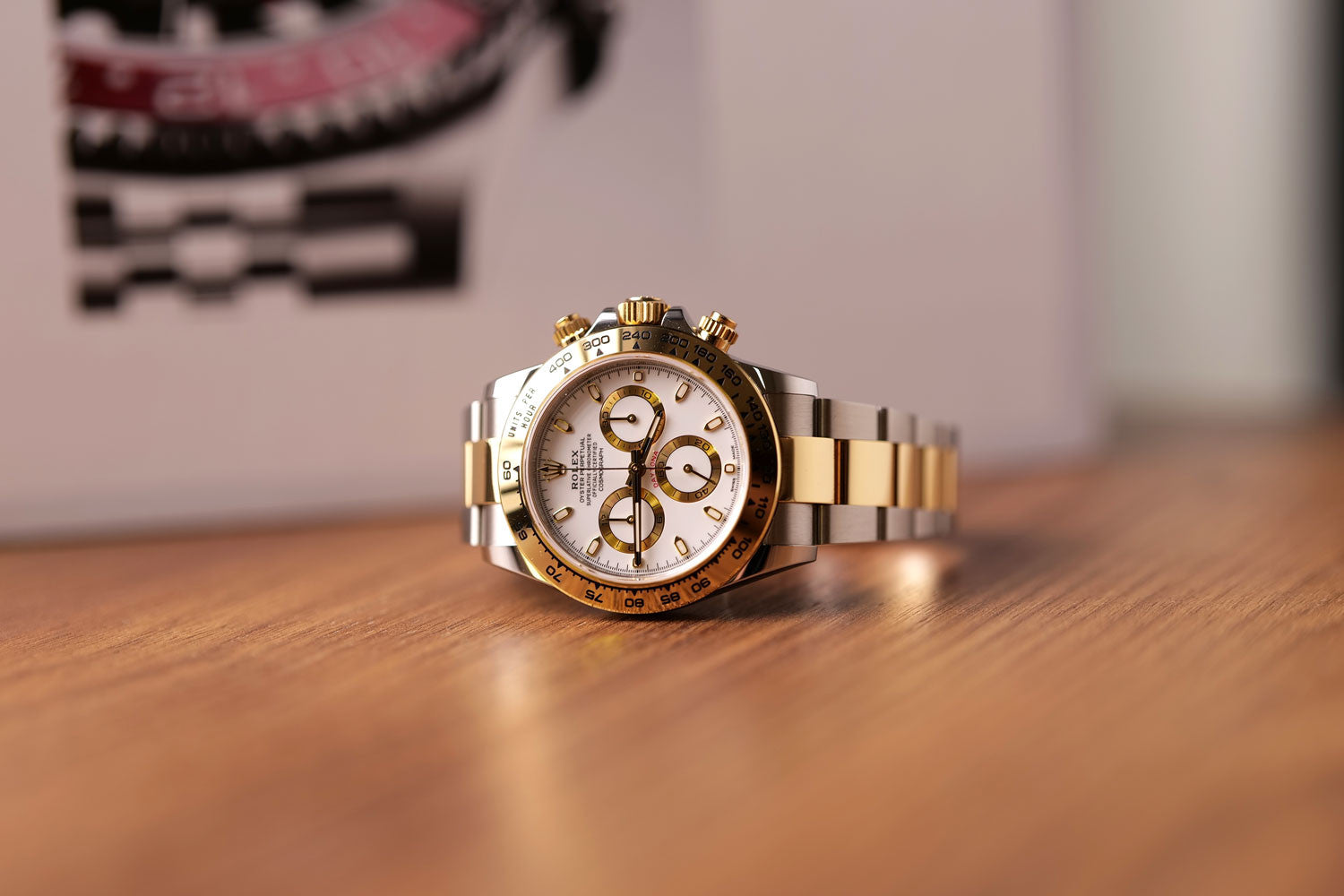 PRE-OWNED Rolex Cosmograph Daytona Gold & Steel 116503