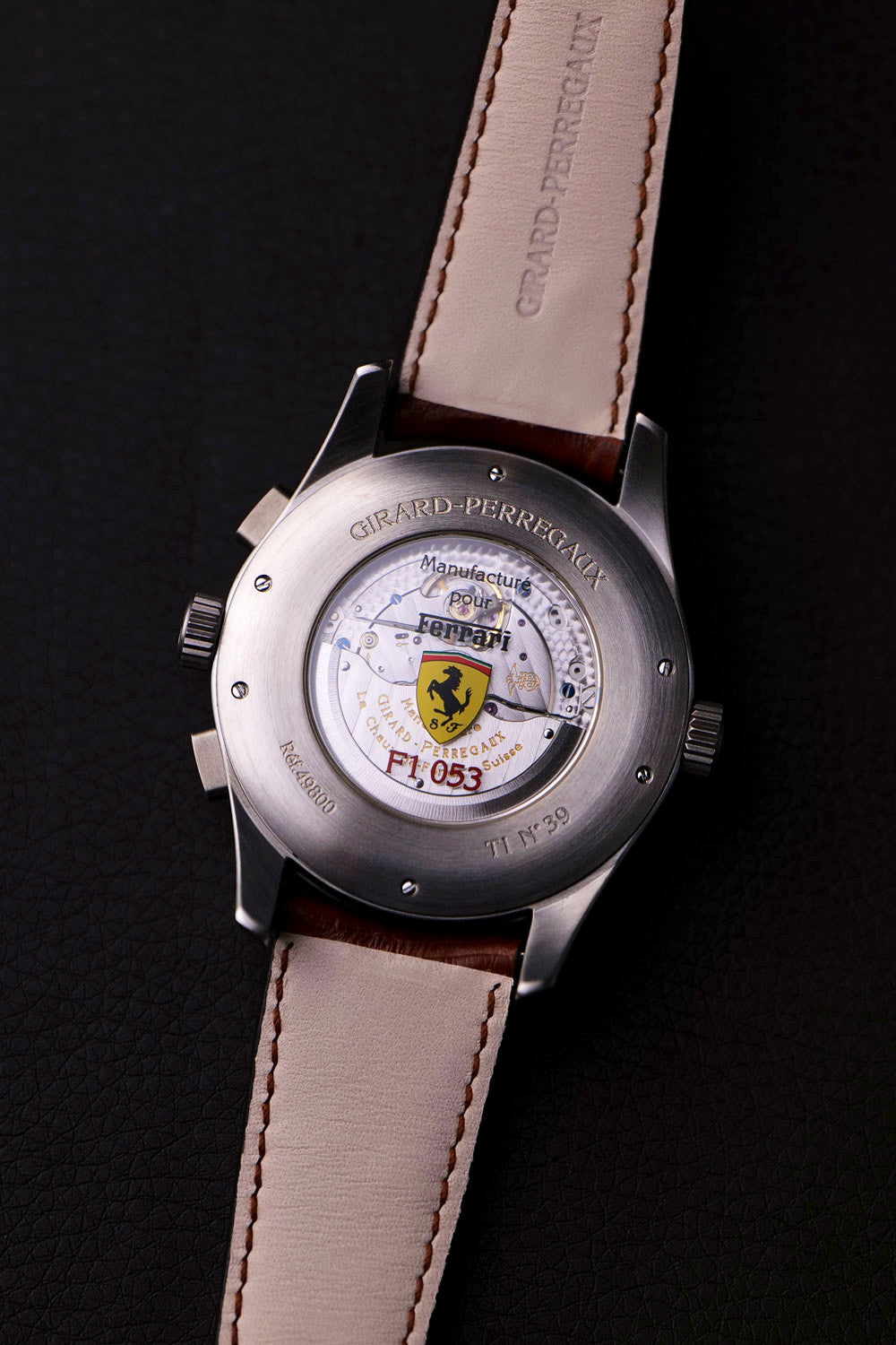 SOLD - PRE-OWNED Girard-Perregaux WW.TC World Time Ferrari F1 053 Limited Edition 49800