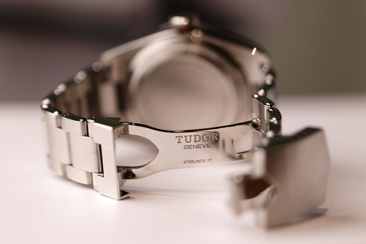 SOLD - PRE-OWNED Tudor Black Bay Black & Bracelet M79230R-0012