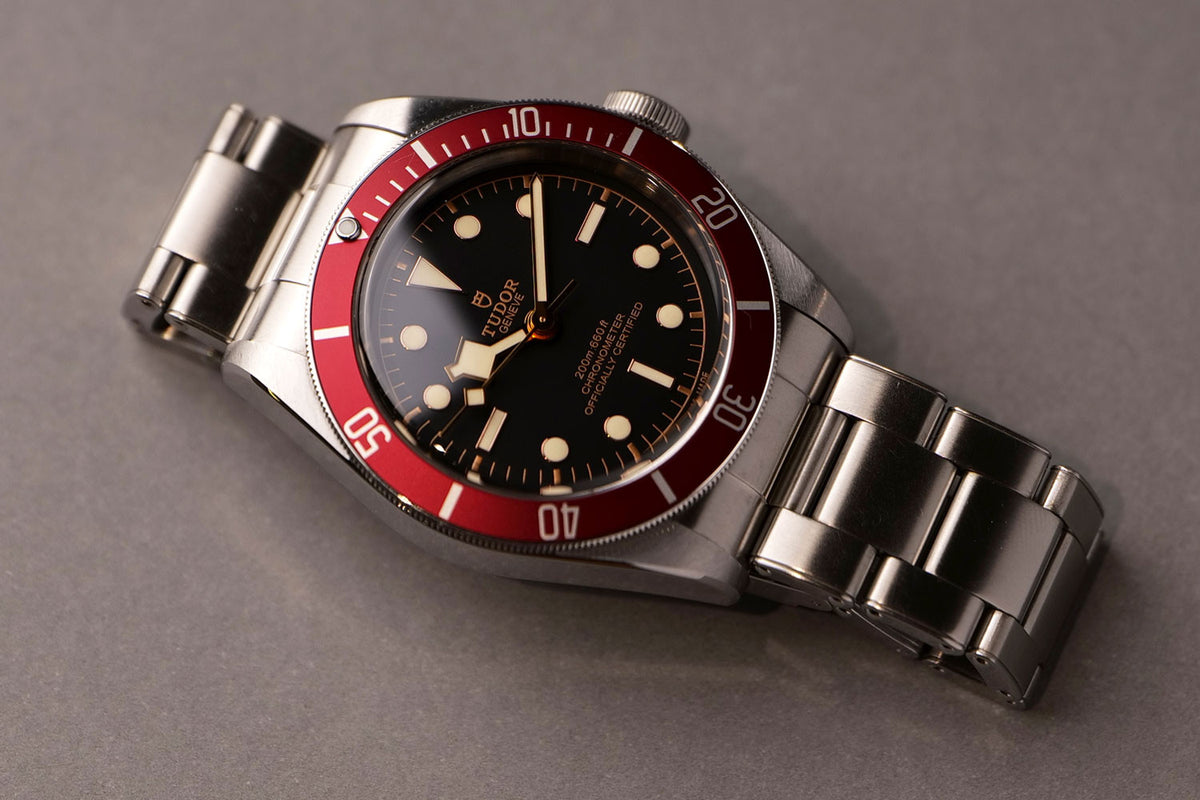 SOLD - PRE-OWNED Tudor Black Bay Black & Bracelet M79230R-0012