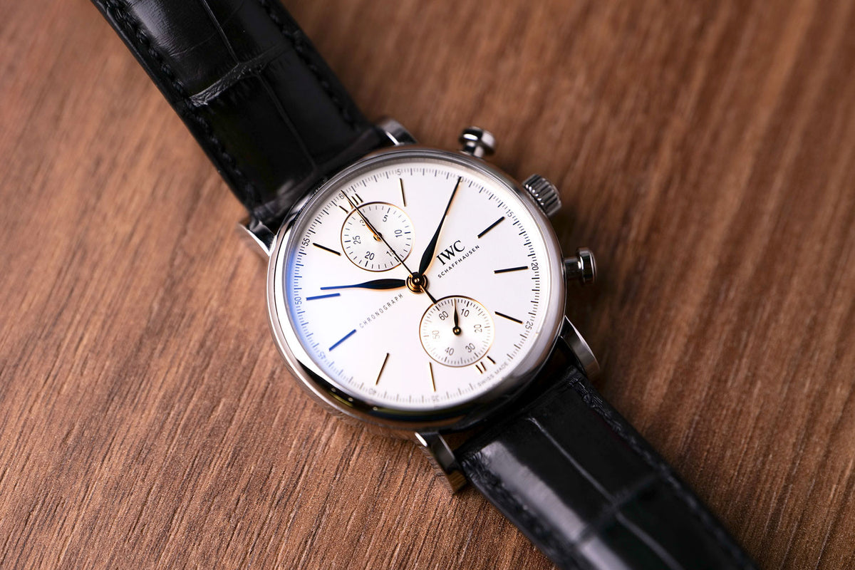 SOLD - PRE-OWNED IWC Portofino Chronograph 39mm IW391406