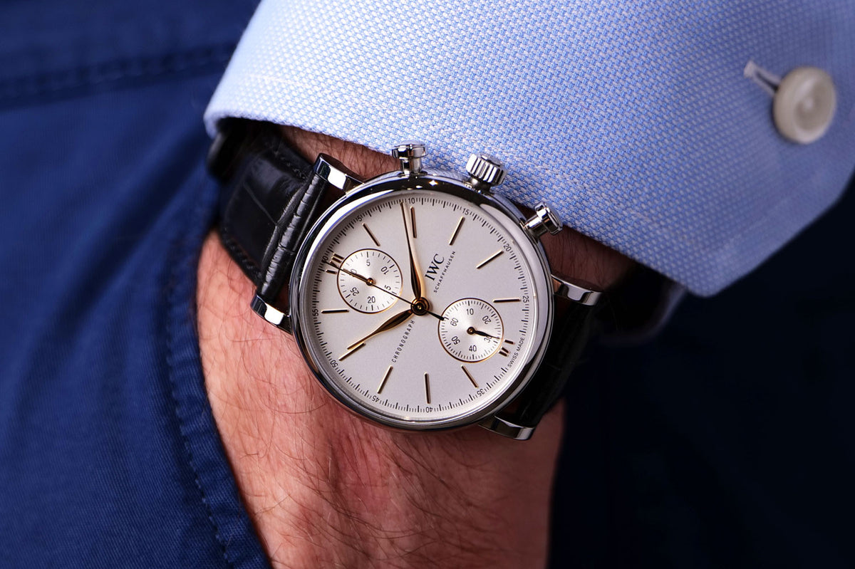 SOLD - PRE-OWNED IWC Portofino Chronograph 39mm IW391406
