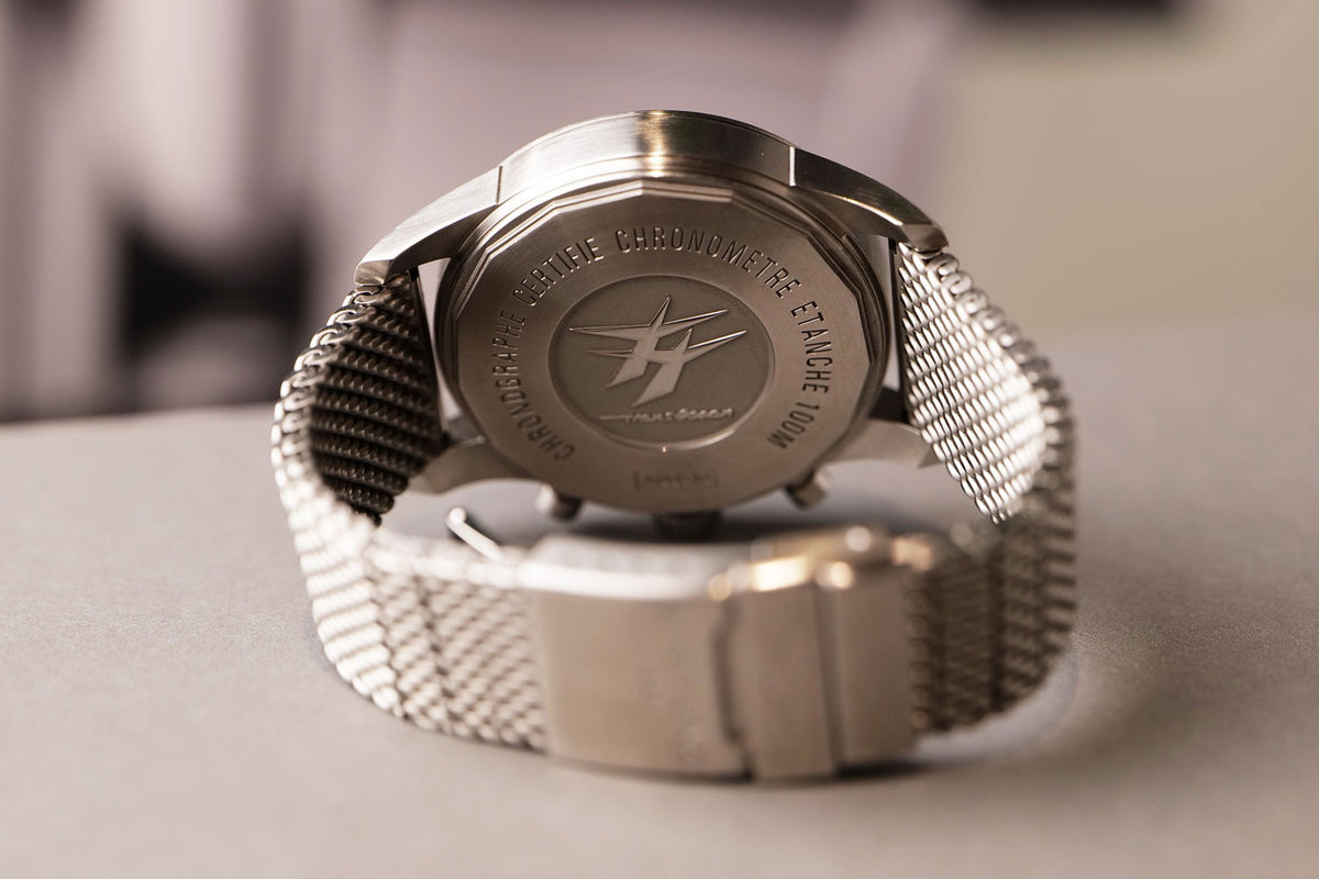 BEGAGNAD Breitling Transocean Unitime Pilot Svart & Armband AB0510U6/BC2