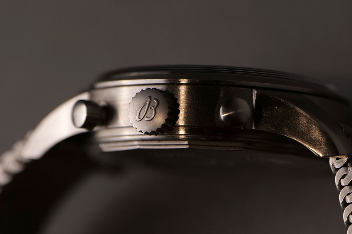 BEGAGNAD Breitling Transocean Unitime Pilot Svart & Armband AB0510U6/BC2