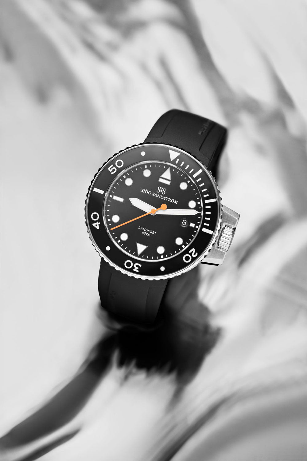 Sjöö Sandström Landsort Black & Steel 003640