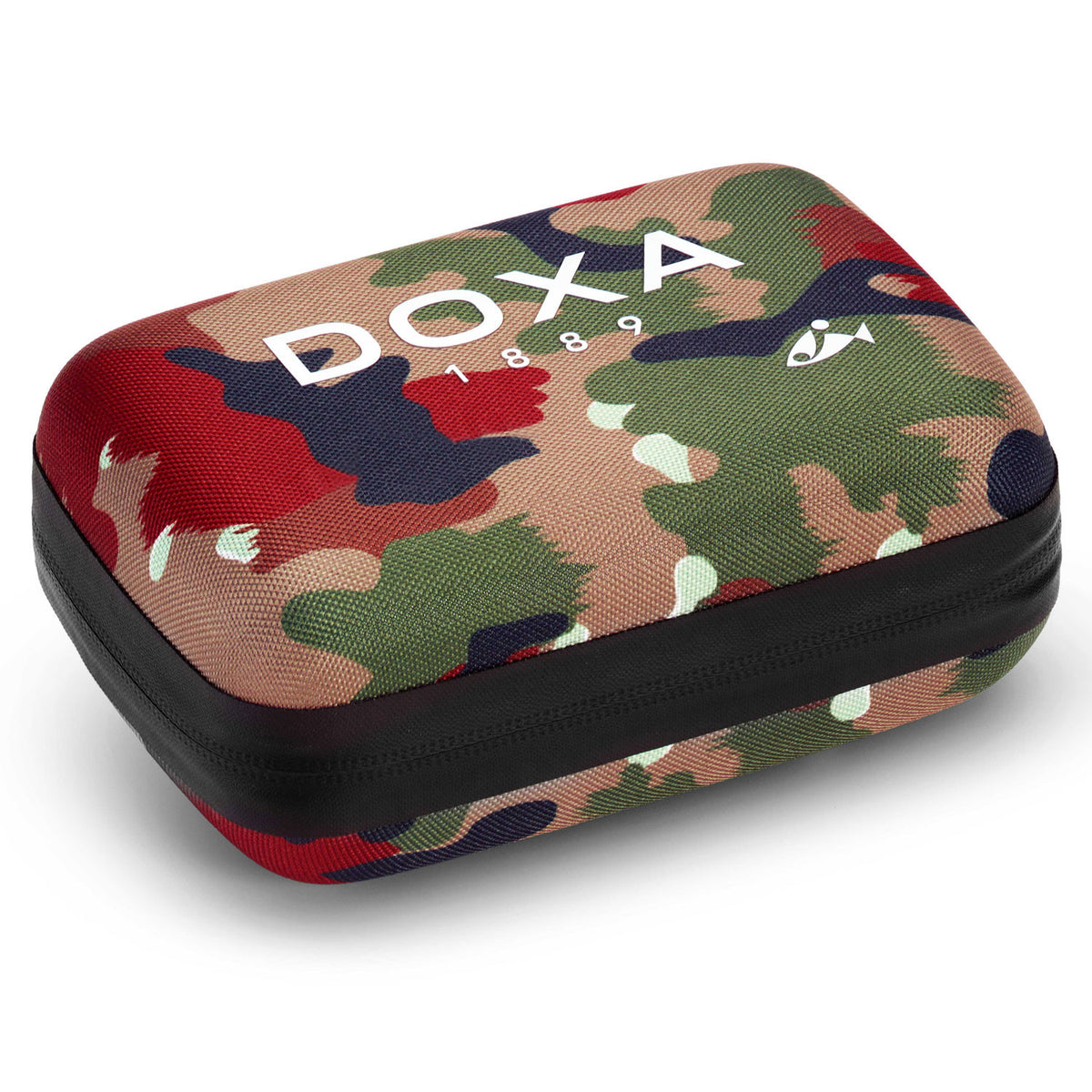 DOXA Army Green & Bronze Bezel, svart gummiband 785.60.031.20