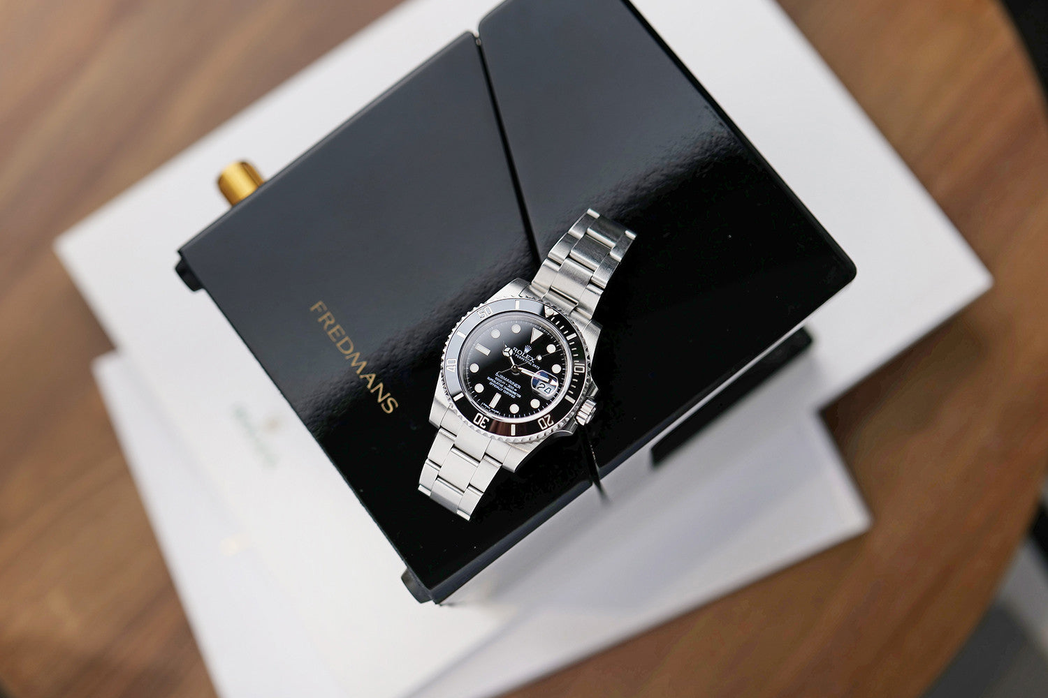 PRE-OWNED Rolex Submariner Date Svart 116610LN År 2013