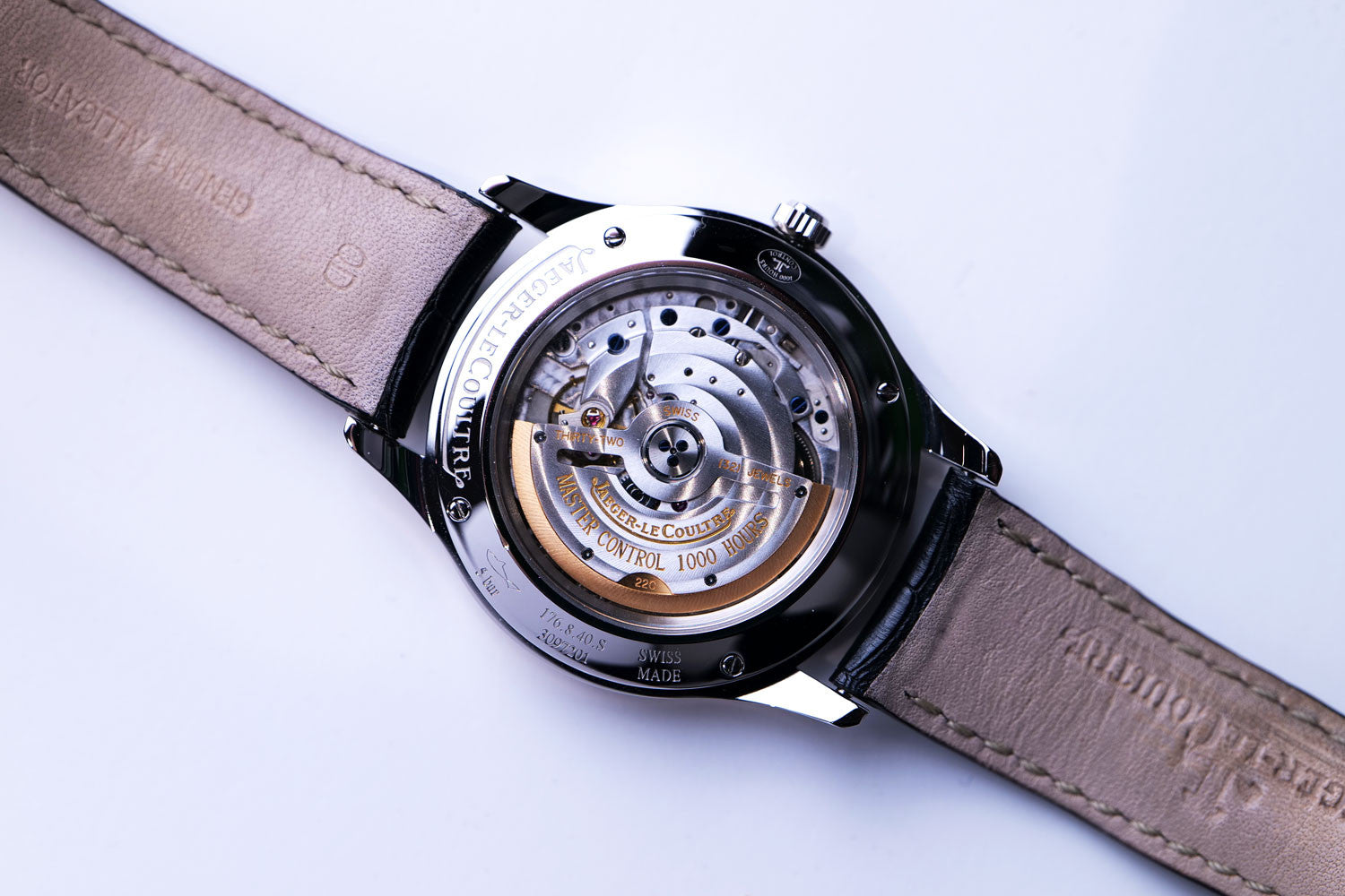 SÅLD - BEGAGNAD Jaeger-LeCoultre Master Ultra-Thin 176.8.40.S