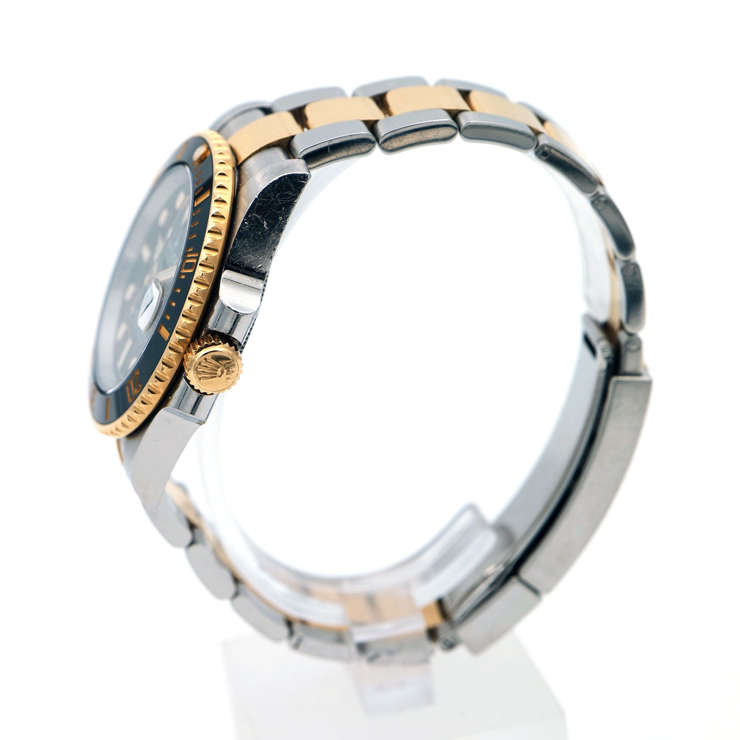 PRE-OWNED Rolex Submariner Date Black, Steel & Gold 116613L