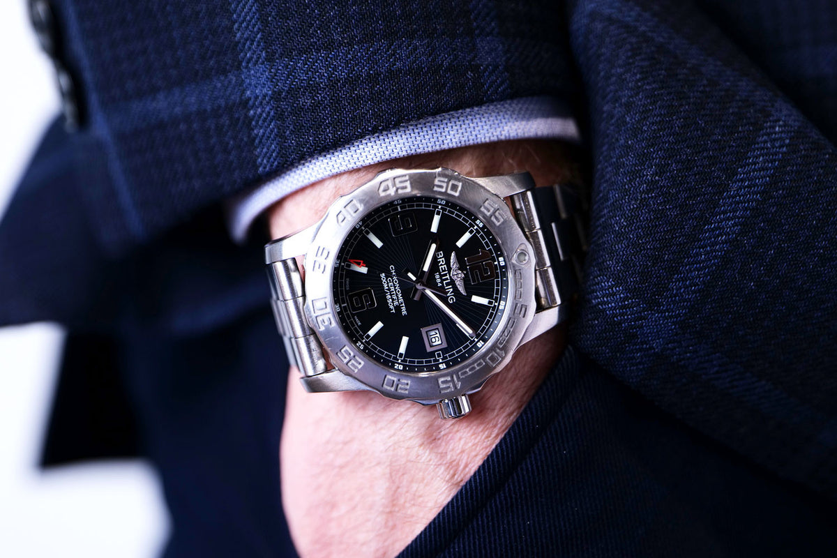 SÅLD - BEGAGNAD Breitling Colt 44 Quartz A74387