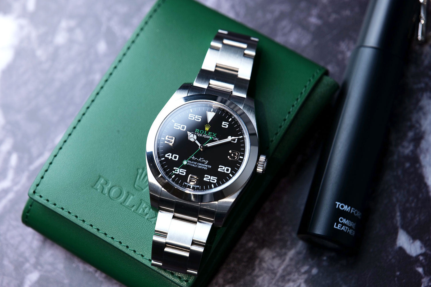 PRE-OWNED RolexAir-King Steel 116900