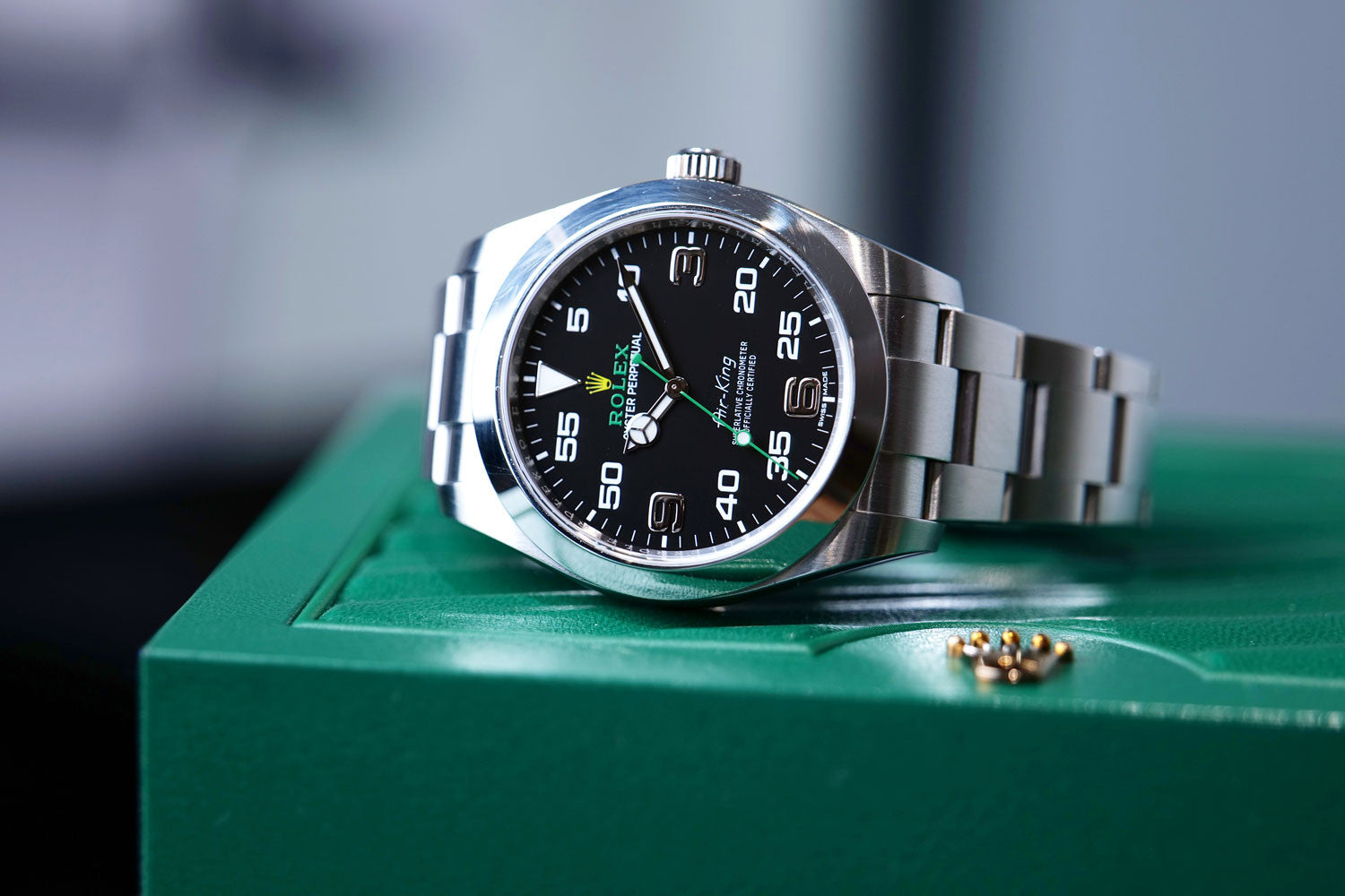 PRE-OWNED RolexAir-King Steel 116900