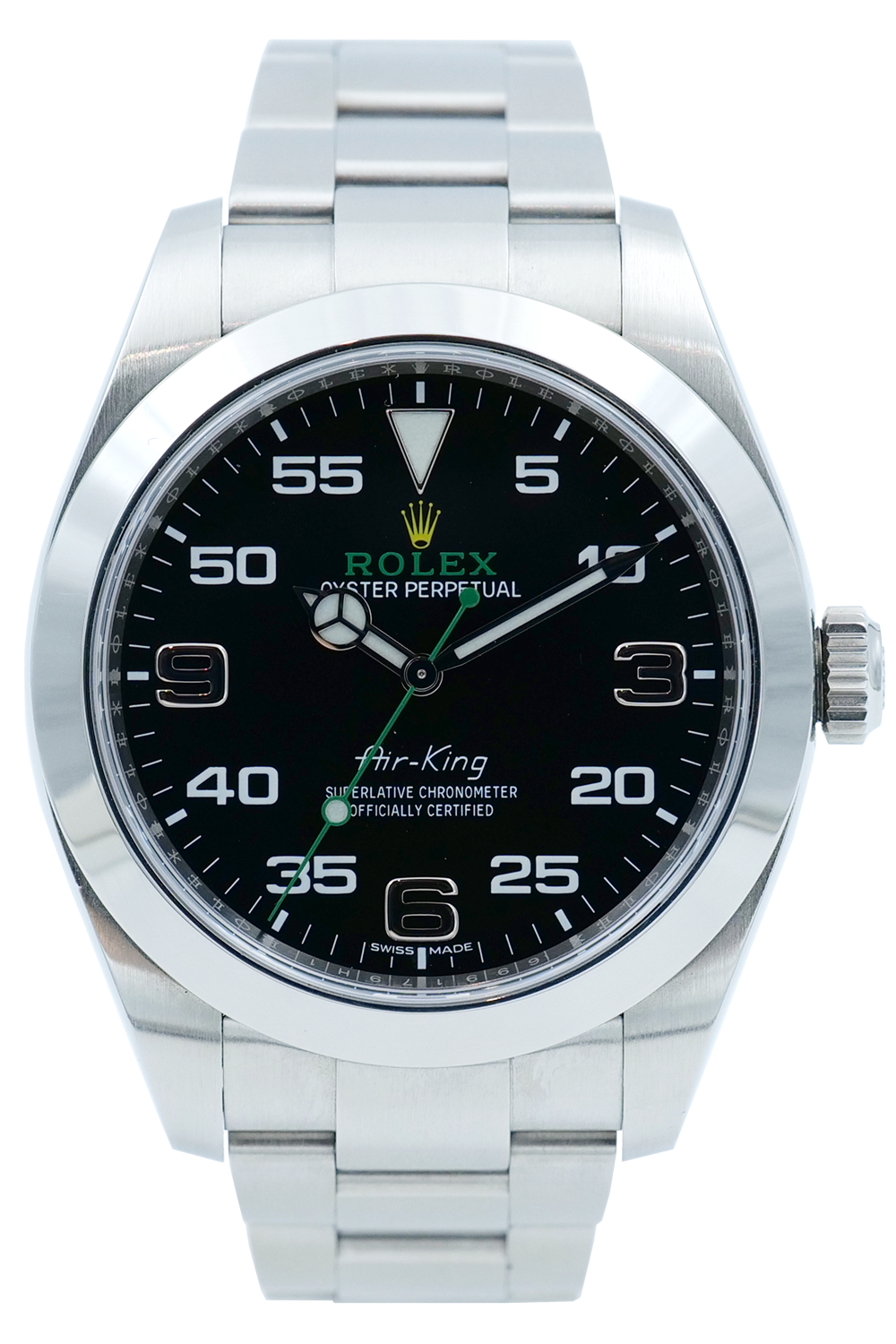 PRE-OWNED RolexAir-King Steel 116900